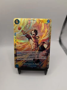 One Piece CCG - Portgas.D.Ace Alt Art OP13-119 SEC - Carrying on His Will - Eng - Picture 1 of 2
