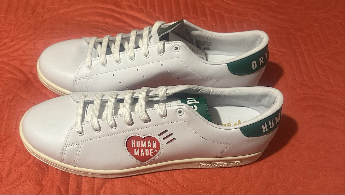 adidas Human Made x Stan Smith White Green for Sale adidas Human Made x Stan Smith White Green for Sale