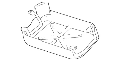 Genuine Suzuki Fuel Tank Protector 89320-65D01 - Image 1 of 2