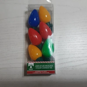 NUEVO Collar LED Luces Intermitentes Navidad Iluminar ENVÍO GRATUITO - Imagen 1 de 3