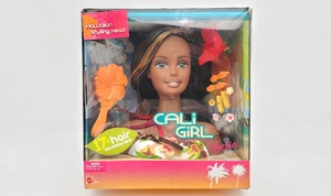 Barbie Hawaiian Styling Head Cali Girl Christie Mattel 2005 H7921 New Sealed - Picture 1 of 9