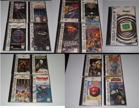 READ DESCRIPTION! Lot of 17 Sega Saturn Video Games - Hydlide Dragons ++  12-4x