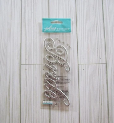 Наклейки для скрапбукинга Jolees название невесты свадебный прием церемония помолвка - Изображение 1 из 3