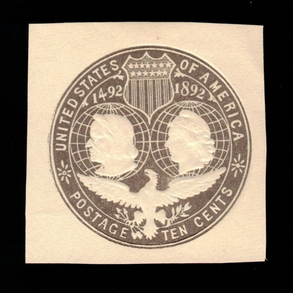 United States, Scott U351, Columbus & Liberty, 1893, MH - Image 1 of 1