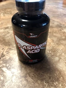 DAA D-Aspartic Acid 300 Gram Tub by Ai Sports Nutrition 120 Capsules - Picture 1 of 3