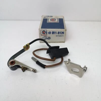 KIT CONTATTI DISTRIBUTORE ACCENSIONE PUNTINE PLATINATE RENAULT 14 PER 7701020362 - Image 1 of 4