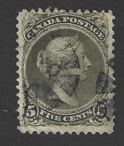 Canada 1875 #26 Large Queen (Victoria) Issue - Fine Used - Picture 1 of 2