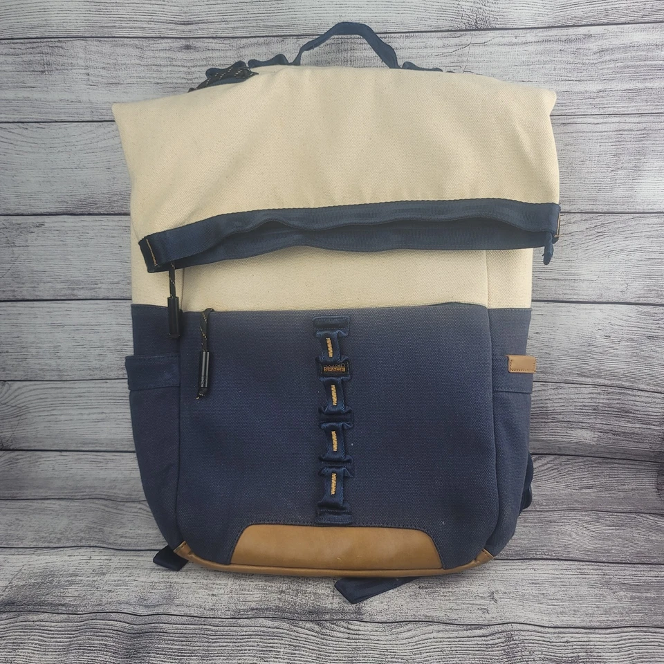 Mochila Focused Space Unisex The Supply Azul Marino, Crema Foto 1 de 4