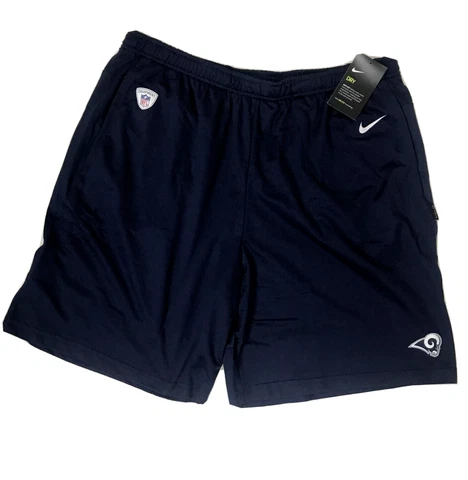Nike NFL LA Rams Equipment On-Field Football Shorts KUPP Men Sz SMALL S Cover