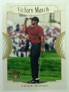 2001 01 Upper Deck Victory March Tiger Woods #151, Golf - Imagen 1 de 2