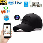 Diy 4K Wireless Wifi Ip Mini Camera Hat Record At Any Time Hd Video Baseball Cap