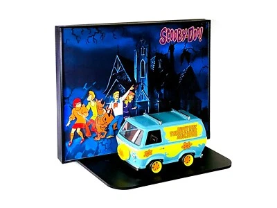 Scooby-Doo Mystery Machine 6x8 in. Display Frame Diecast 1:32 Jada Toys - Image 1 of 4