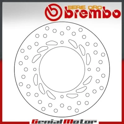 Disco Freno Fisso Brembo Serie Oro Posteriore per Honda Slr 650 1997 > 1999 - Image 1 of 2