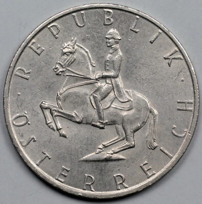 1969 Austria 5 Schilling - Image 1 of 2