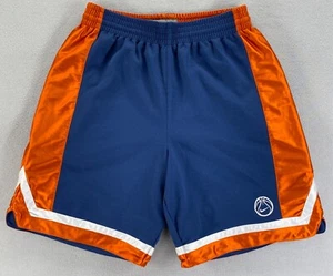 Vintage Nike Reversible Basketball Shorts Blue Orange Logo Men’s Gray Label RARE - Picture 1 of 17