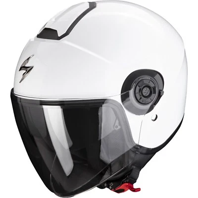 Scorpion Jethelm EXO-City II 2 Solid Gr. 3XL Motorrad Roller Helm weiß - Bild 1 von 3
