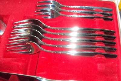 Wmf London Cromargan 5 Gabel Gabeln  19,5cm neuwertiger Zustand - Bild 1 von 4