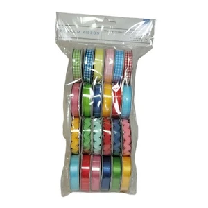 American Crafts - Value Pack Premium Ribbon 24 Spools (.375" X 4 Feet Each) - Picture 1 of 5