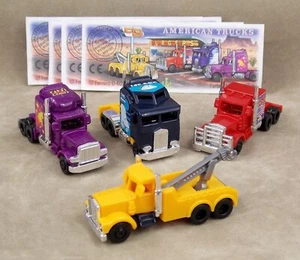 Autos : Komplettsatz American Trucks 1999 mit allen Beipackzetteln Ü-Ei Figuren - Bild 1 von 5