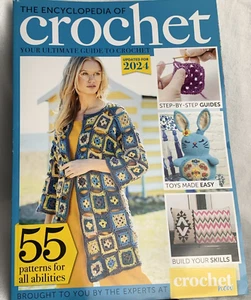 The Encyclopedia Crochet Magazine Bookazine Updated 2024 New - Imagen 1 de 5
