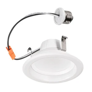 Keystone Aviva 4" Recessed Downlight - 8W CCT Select - 730Lms Smooth Trim 120V - Picture 1 of 3