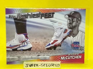 2022 TOPPS SERIES 1 - ANDREW MCCUTCHEN / Philadelphia Phillies FLASHIEST FEET - Bild 1 von 2