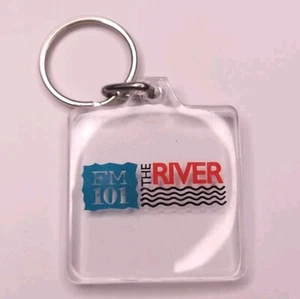 FM 101 The River St Louis Music Hits Keychain Key Ring USA Missouri Radio - Picture 1 of 3