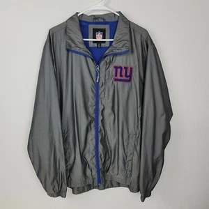 G-III NFL NY Giants jacket mens size large light weight windbreaker logo  - Picture 1 of 11
