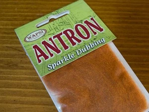Wapsi Antron Sparkle Dubbing / Crawdad Orange - Atado de moscas - Imagen 1 de 1
