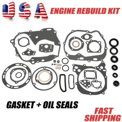 Engine Rebuild Kit For Honda CT90 Trail 90 1966 - 1979 Gasket Set + Oil Seals US - Image 1 of 4
