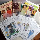 Lot Of 7 Doll Clothes Making Books/ Magazines & Patterns For 18in Dolls Dresses