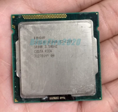 Intel Xeon E3-1280 LGA1155 CPU Quad Core 3.5GHz 8M 95W Processor SR00R E3-1280 - Image 1 of 3