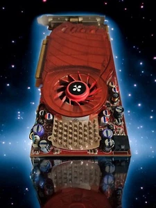 PowerColor ATI Radeon HD3850 Grafikkarte 256MB - DDR2 - Grafikkarte, PCI-E, B340 - Bild 1 von 13