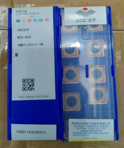 10pcs SNMX120512-GM YB9320 ZCC.CT CNC blade Carbide Inserts Original - Picture 1 of 2