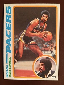1978-79 Topps #27 PACERS’ C - JAMES EDWARDS  MINT ROOKIE Card            L48j