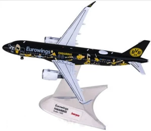 1:500 Herpa Eurowings AIRBUS A320 Passenger Airplane Diecast Aircraft Model - Picture 1 of 5