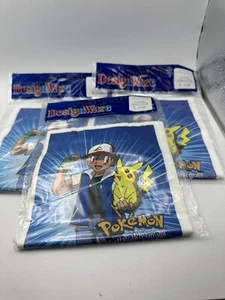 Pokemon 3 Blue Loot Bags Pokemon Goodie Bags for Pokemon Party Favors - Picture 1 of 5