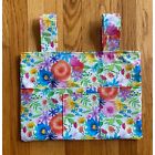 Walker Bag 4 Pockets Multicolor Flowers 15