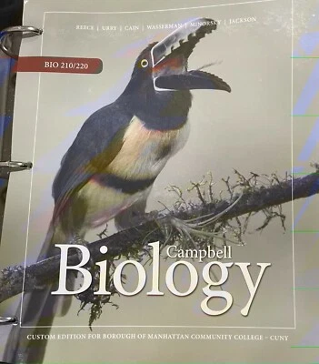 CAMPBELL BIOLOGY 10TH EDITION ( LOOSE LEAF FORMAT) - Image 1 of 3