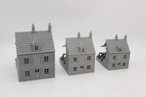 Destroyed Building Building 3D Printed 1:100 1:87 1:72 - Picture 1 of 2