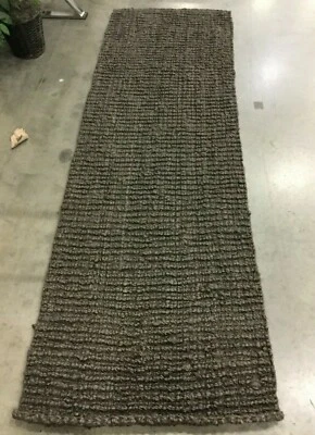 BROWN 2'-6" X 8' Loose Threads Rug, Reduce price 1172644536 NF447D-28 - Image 1 of 4