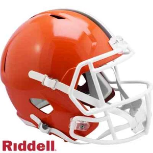 CLEVELAND BROWNS 1975-2005 THROWBACK FULL SIZE SPEED REPLICA FOOTBALL HELMET! - Picture 1 of 1