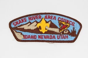 Snake River Council CSP Idaho Nevada Utah NV Boy Scouts Patch BSA Free Shipping - Picture 1 of 2