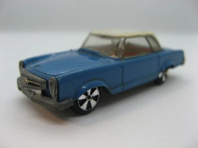 Faller HiT car Mercedes-Benz 280 SL blau, weißes Dach (Hitcar, ähnlich AMS) - Bild 1 von 4