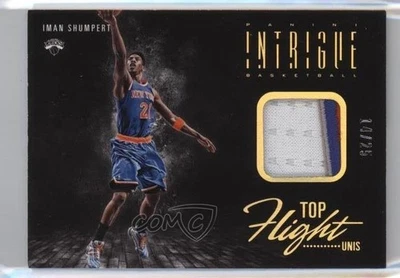 2013-14 Panini Intrigue Top Flight Unis Gold Prime /25 Iman Shumpert #33 - Imagem 1 de 2