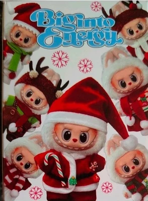 Lababu Monster Christmas Edtion 2025 Limited Edition Plüsch Vinyl auf Lager blind