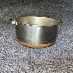 Revere Ware Copper Clad 9" Pan Pat 2272609 Pro 2363973 Vtg - Picture 1 of 4