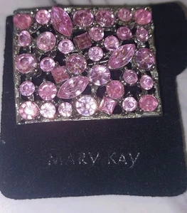Mary Kay Pink Rhinestones Directors Consultant Award Pin As Is - Picture 1 of 7