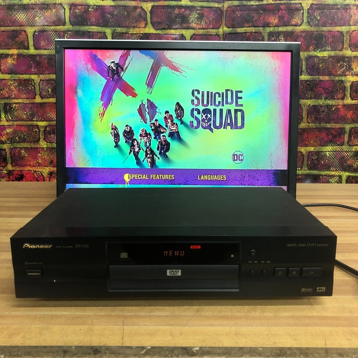 pioneerDVDプレーヤー PIONEER DV-3300 PAL/NTSC DVD Player 2000 JAPAN No Remote