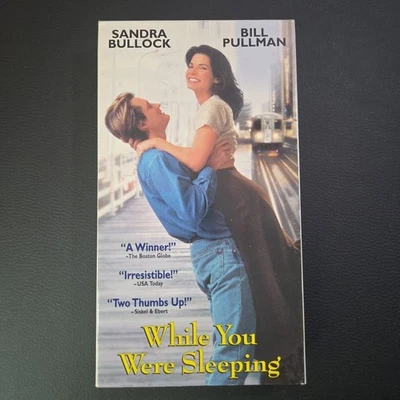 WHILE YOU WERE SLEEPING WITH SANDRA BULLOCK (VHS) - Image 1 of 4
